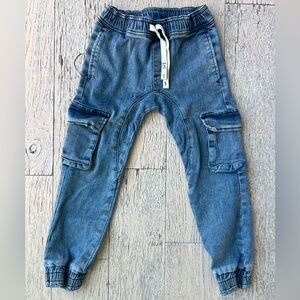 Blue Olive + Scout Cargo Joggers Boys 5T